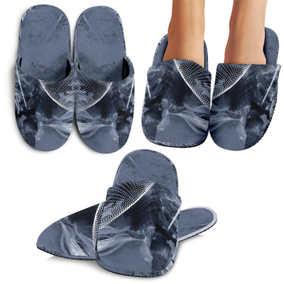 Dark Feathers Slippers