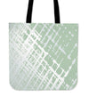 Ivory Abstract Canvas Tote Bag