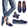 Purple Boho Stripes Decor Casual Shoes