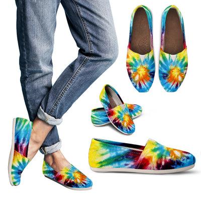 Colorful Tie Dye Casual Shoes