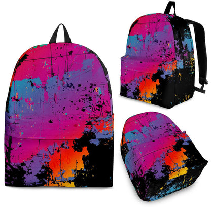 Colorful Abstract Art Backpack