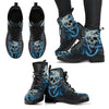 Blue Skull & Octopus Womens Boots