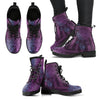Purple Dream Catcher Mandala Womens Boots