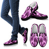 Purple Camouflage Slip On Shoes