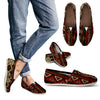 Red & Brown Boho Aztec Casual Shoes