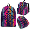 Colorful Boho Aztec Streaks Backpack