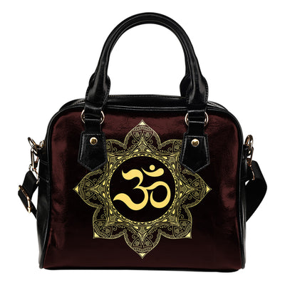 Aum Mandala Shoulder Handbag