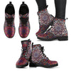 Floral Mandala Womens Boots