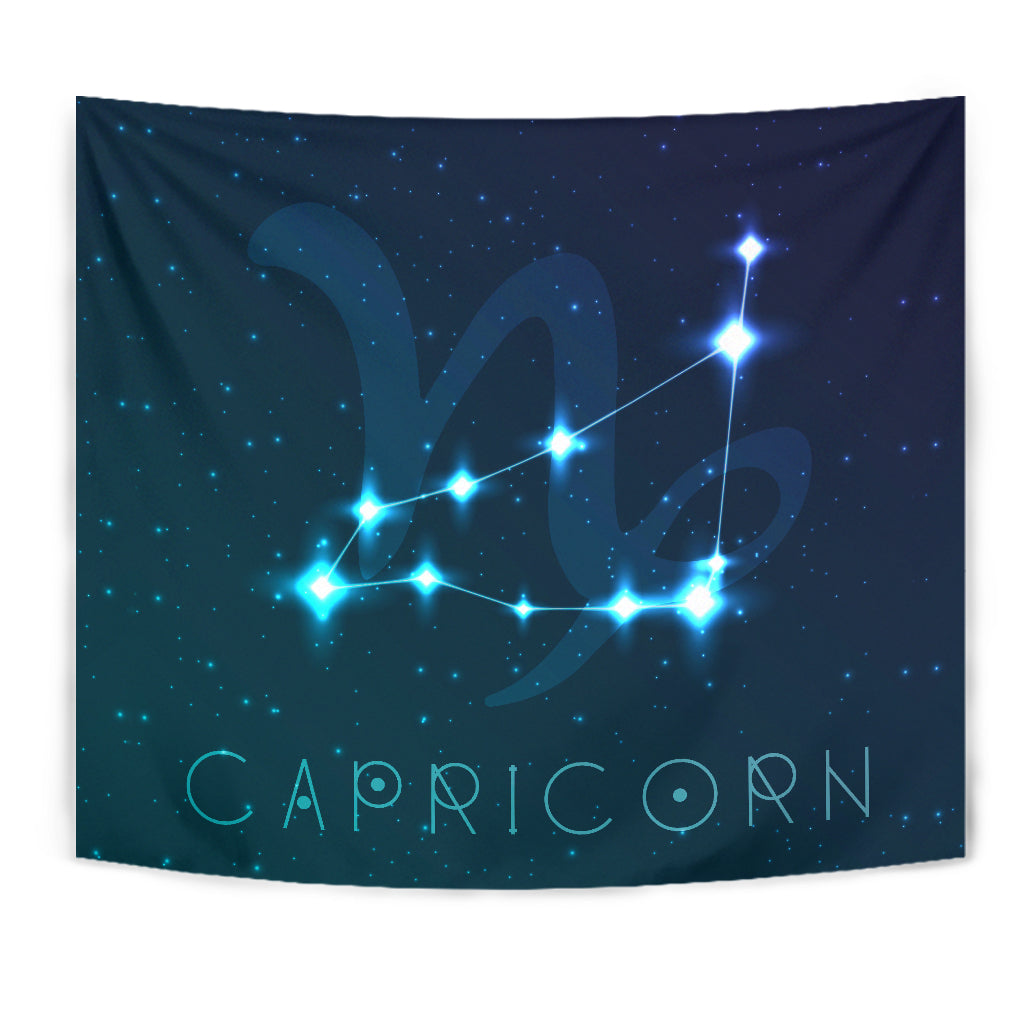 Capricorn Zodiac Wall Tapestry