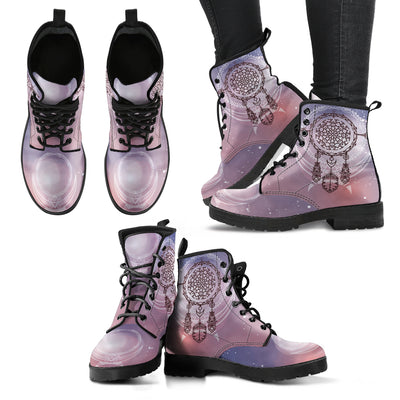 Pink Dream Catcher Womens Boots