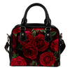 Red Roses Shoulder Handbag