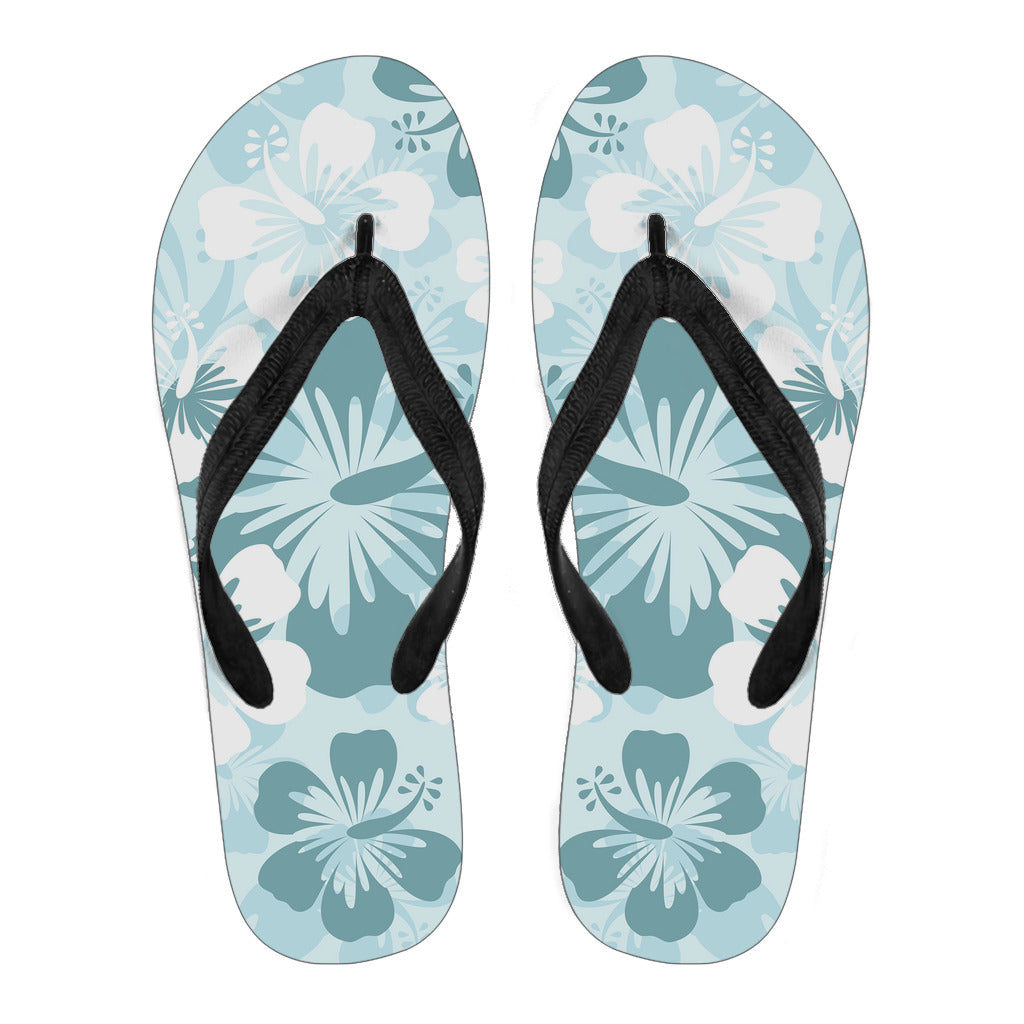 Teal Green Aloha Flowers