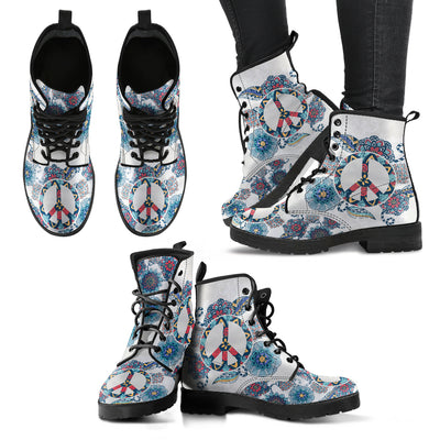 Floral Peace Womens Boots