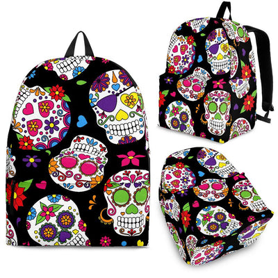 Colorful Sugar Skulls Backpack