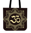 Aum Mandala Canvas Tote Bag