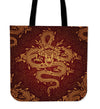 Red Dragon Canvas Tote Bag