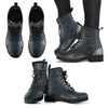 Dark Grey Decor Womens Boots