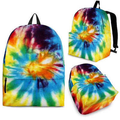 Colorful Tie Dye Abstract Art Backpack