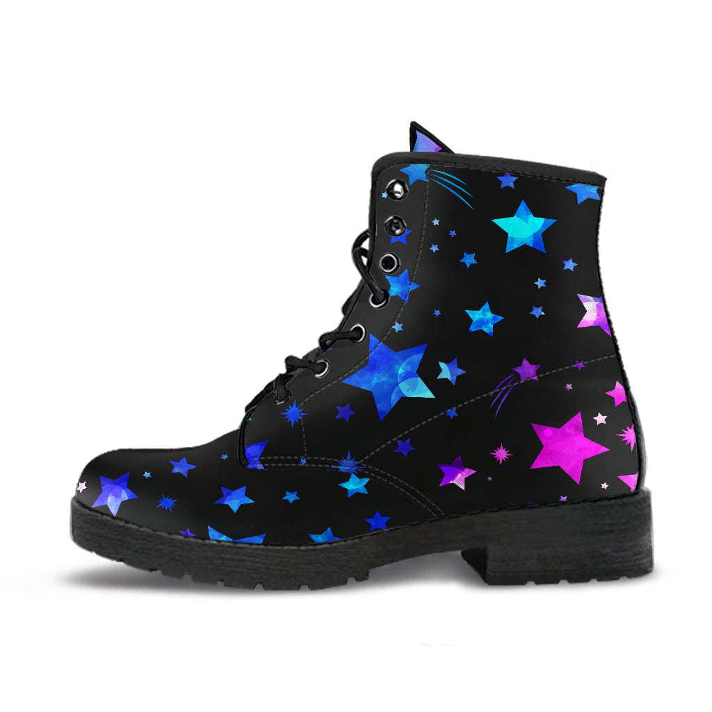 Stars leather Boots