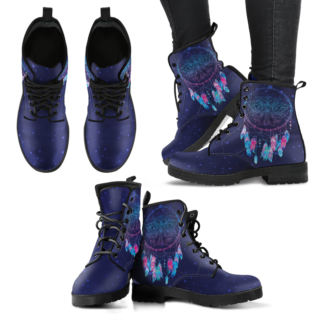 Purple Dream Catcher Womens Boots