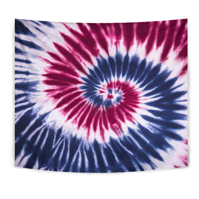 Red, White & Blue Tie Dye Wall Tapestry