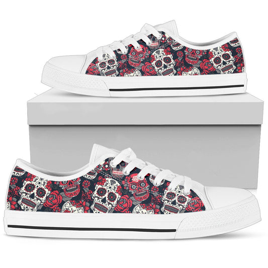 Sugar Skulls & Roses Shoes