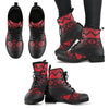 Red Boho Womens Boots