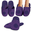 Purple Mandalas Slippers