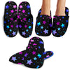 Pink & Purple Stars Slippers