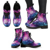 Purple Galaxy Universe Womens Boots