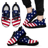Abstract American Flag Sneakers
