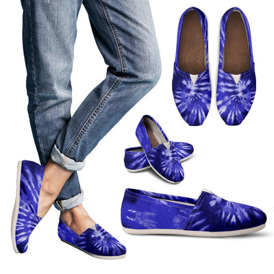 Royal Blue Tie Dye Casual Shoes