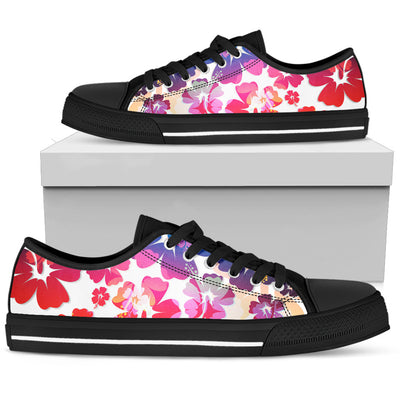 Colorful Aloha Flowers Shoes