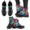 Colorful Abstract Horse Womens Boots