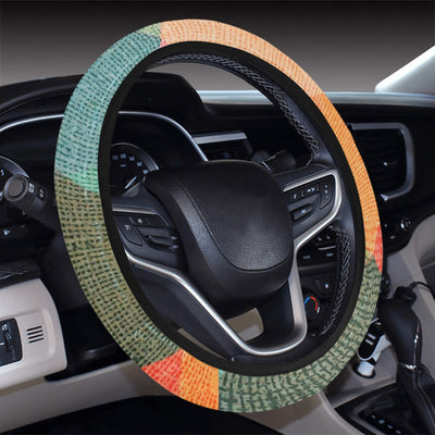 Pastel Diamond Plaid Steering Wheel Cover