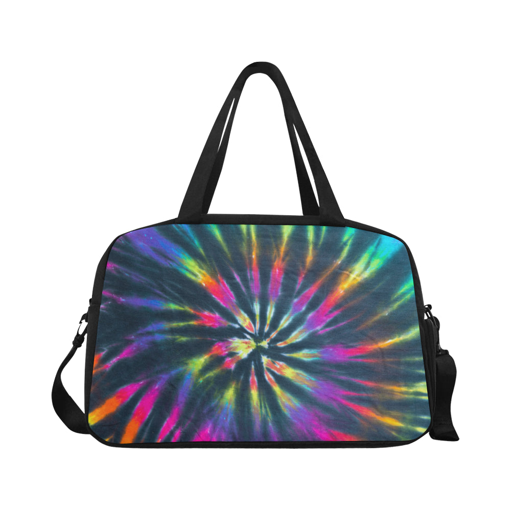 Colorful Neon Tie Dye Fitness Bag Fitness