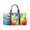 Colorful Tie Dye Abstract Art Travel Bag