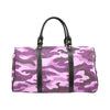 Purple Camouflage Travel Bag