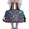 Colorful Neon Tie Dye Fitness Bag Fitness