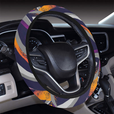 Colorful Abstract Steering Wheel Cover