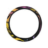 Abstract Swirls Steering Wheel Cover