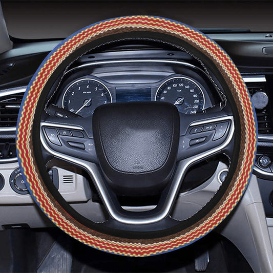 Rainbow Strpes Steering Wheel Cover