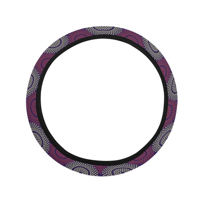 Abstract Dot Circles Steering Wheel Cover