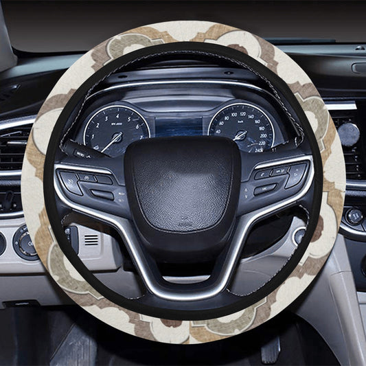 Vintage Pattern Steering Wheel Cover