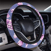 Blue Floral (2) Steering Wheel Cover