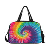 Colorful Tie Dye Spiral Fitness Bag Fitness