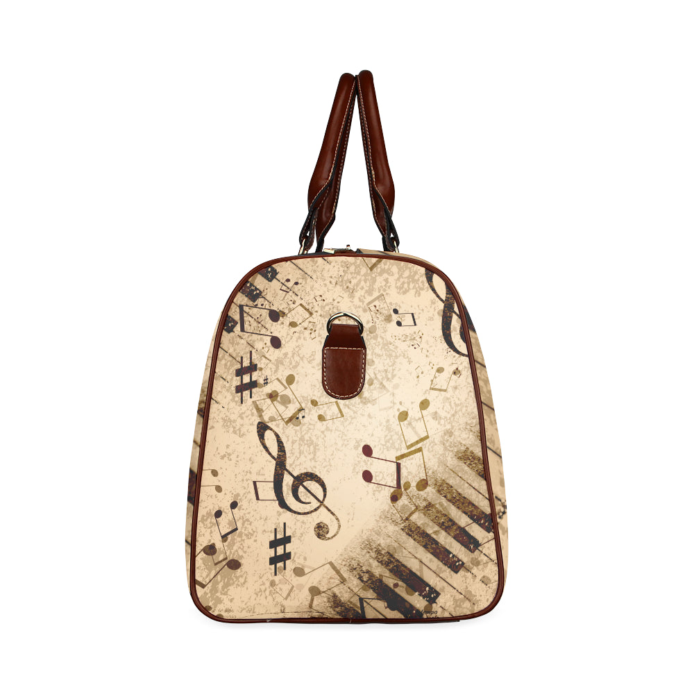 Vintage Piano & Musical Notes