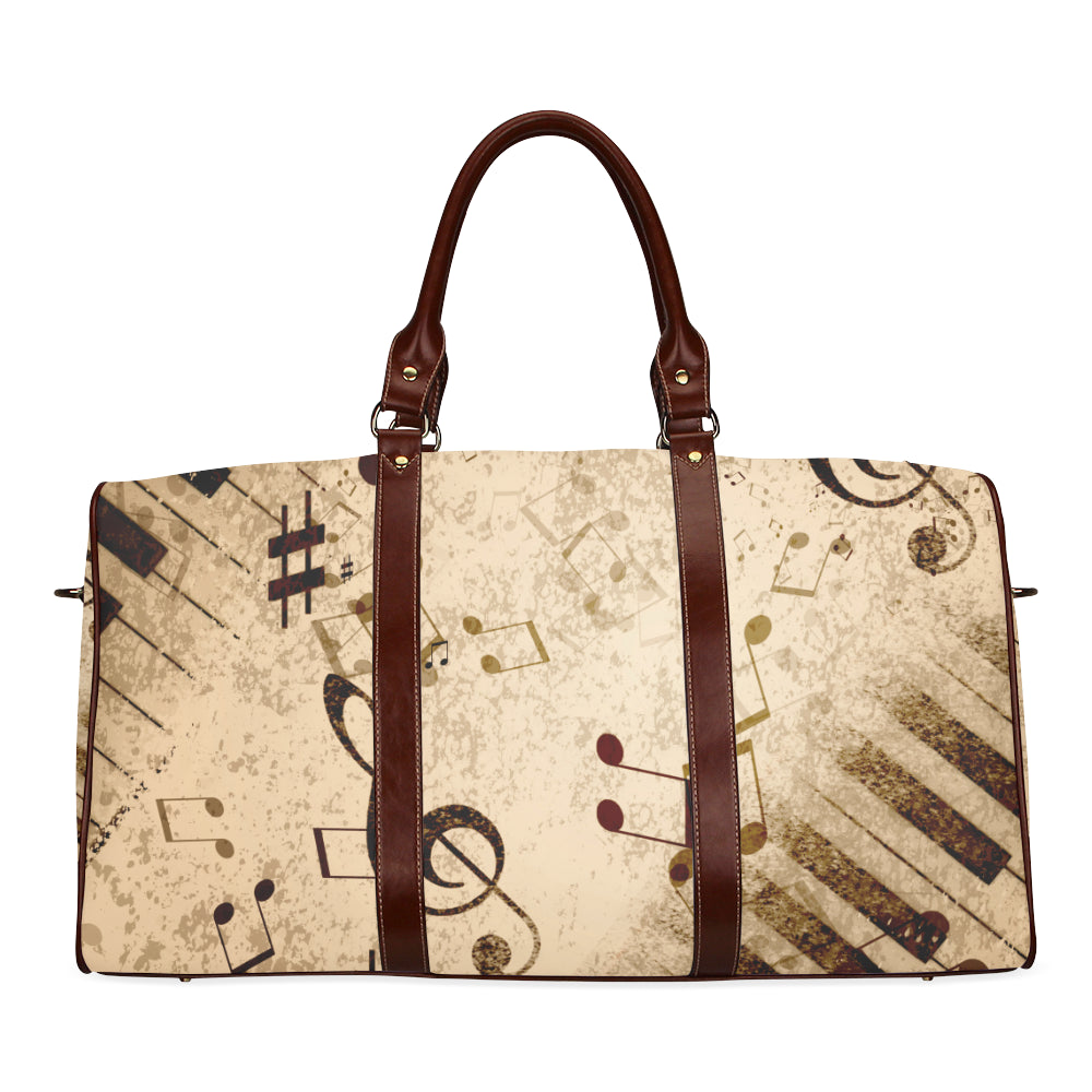 Vintage Piano & Musical Notes