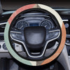 Abstract Diagonal Steering Wheel Cover