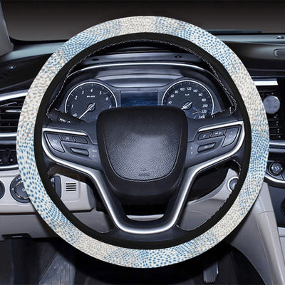 Abstract Circles Steering Wheel Cover